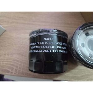 2 Pack Spin-On Engine Oil Filters Black CKOF153B-2 for Automotive Small Engines